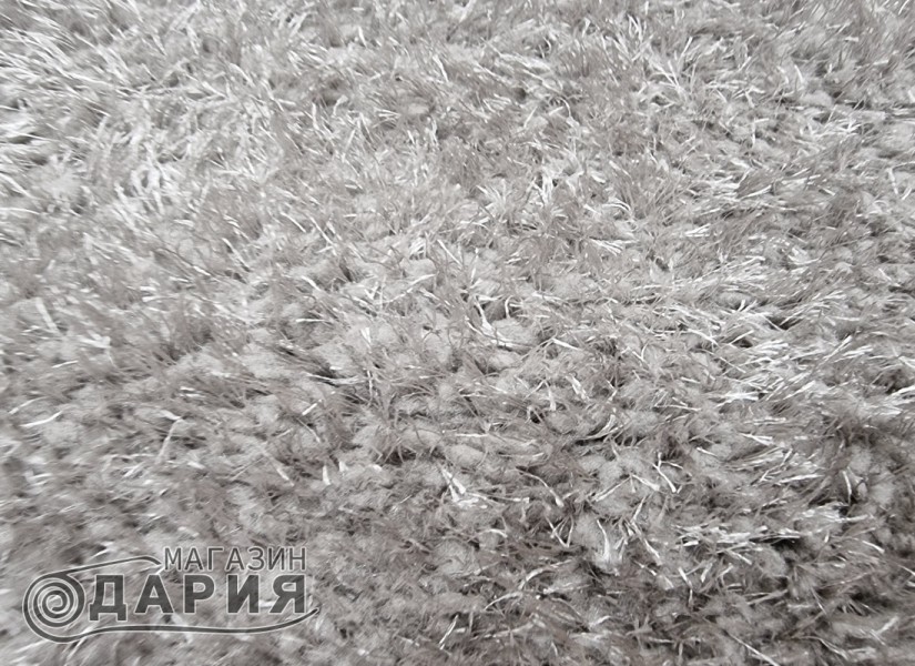 Тъкан килим 3D SHAGGY GRANDE grey КРЪГ